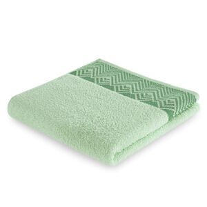Bavlněný ručník AmeliaHome Aledo mátový, velikost 50x90
