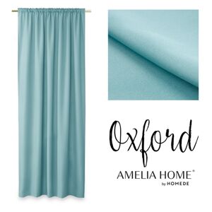 Závěs AmeliaHome Oxford II světle modrý, velikost 140x250