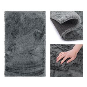 Kusový koberec AmeliaHome Lovika tmavě šedý, velikost 120x200