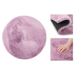 Kulatý koberec AmeliaHome Lovika růžový, velikost d80