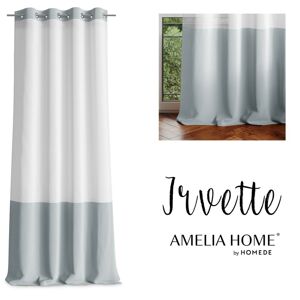 Záclona AmeliaHome Irvette II stříbrná