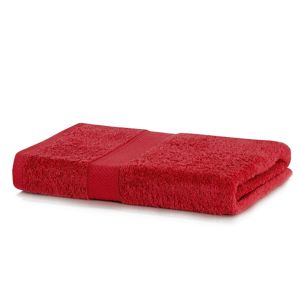 Bavlněný ručník DecoKing Bira červený, velikost 70x140