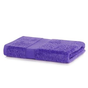 Bavlněný ručník DecoKing Bira fialový, velikost 70x140