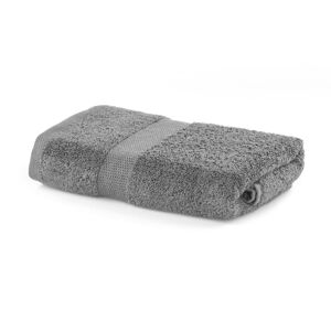 Bavlněný ručník DecoKing Marina stříbrný, velikost 70x140