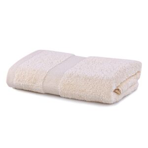Bavlněný ručník DecoKing Marina ecru, velikost 50x100