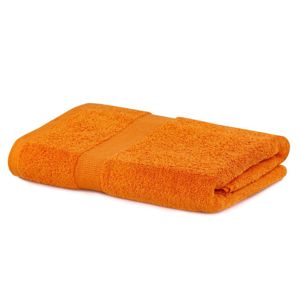 Bavlněný ručník DecoKing Maria oranžový, velikost 70x140