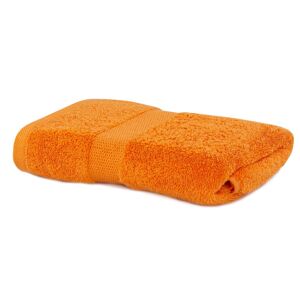 Bavlněný ručník DecoKing Marina oranžový, velikost 70x140