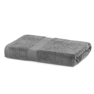 Bavlněný ručník DecoKing Mila 70x140 cm šedý, velikost 70x140