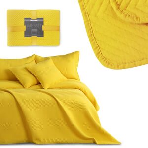 Přehoz na postel DecoKing Messli žlutý