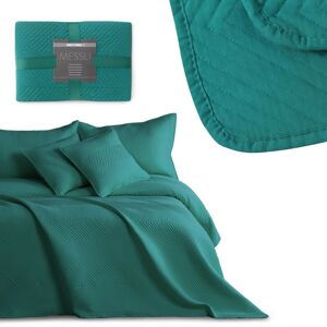 Přehoz na postel DecoKing Messli zelený, velikost 220x240