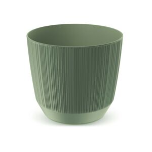 PlasticFuture Květináč Ryfo zemitě zelený, varianta 10,7 cm