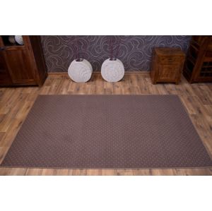 Dywany Lusczow Kusový koberec AKTUA Mateio hnědý, velikost 100x500