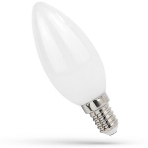 Spectrum LED LED žárovka svíčka E27 230V 1W E14 neutrální bílá