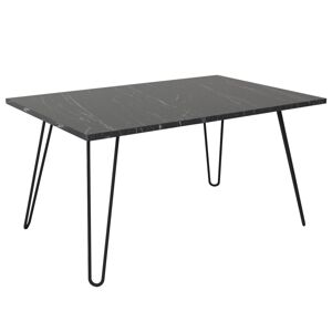 Kalune Design Konferenční stolek Deren mramor černý