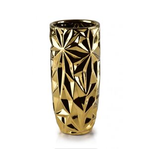 Mondex Keramická váza LORELAI 24 cm zlatá