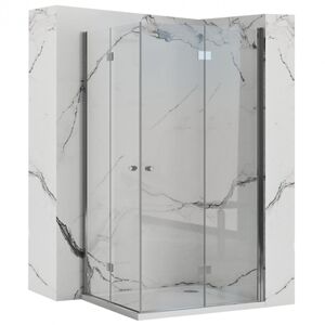 Sprchová kabina Rea Fold N2 transparentní, velikost 100x100