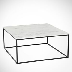 Hanah Home Konferenční stolek Poly 75 cm bílý