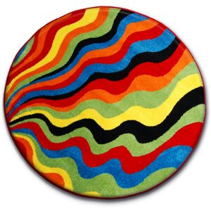 3kraft Kulatý koberec PAINT ANNI barevný