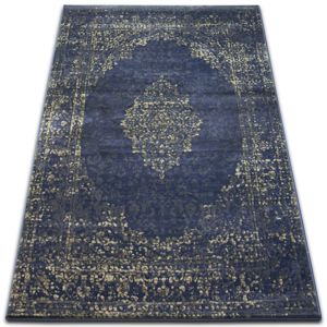 3kraft Kusový koberec DROP JASMINE 455 tmavě modrý