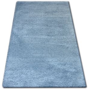 3kraft Kusový koberec SHAGGY MICRO šedý