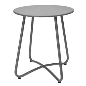 DekorStyle Odkládací stolek MOMO šedý