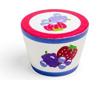 Bigjigs Toys Jogurt UGO do dětské kuchyňky modro-červený