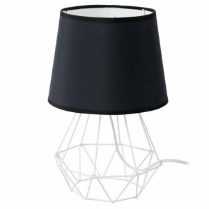 DekorStyle Stolní lampa Diamen 2v1 - černá/bílá