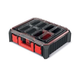 Prosperplast Organizér CEMEX s přepážkami 44,5 x 36,8 x 12,6 cm černo-červený
