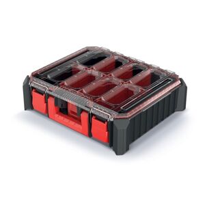 Prosperplast Organizér CEMEX s přepážkami II 44,5 x 36,8 x 12,6 cm černo-červený