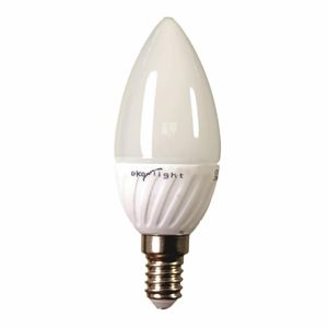 DekorStyle Žárovka LED 7W E14 - teplá- svíčka