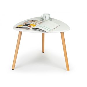 Odkládací stolek Kare ModernHome 64 cm bílý