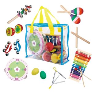 ECOTOYS Sada hudebních nástrojů pro děti + taška