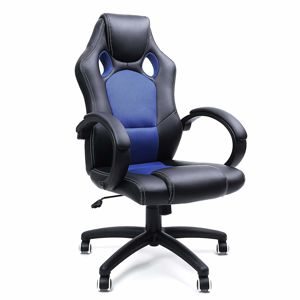 Rongomic Kancelářská židle Risit černo-modrá