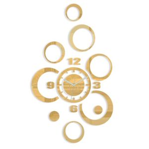 Mazur 3D nalepovací hodiny Alladyn zlaté