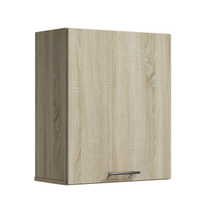 MJ-Furniture Kuchyňská závěsná skříňka Nika 60×60 cm dub sonoma