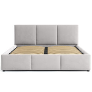 MJ-Furniture Čalouněná postel Nela 140x200 béžová