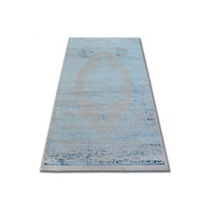 3kraft Kusový koberec MANYAS Mariet šedo-modrý, velikost 240x350