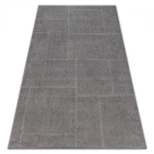 3kraft Kusový koberec SOFT RECTANGLE béžovo-hnědý, velikost 160x220