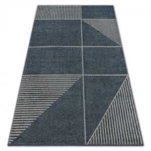3kraft Kusový koberec SOFT MODERN šedý, velikost 240x330