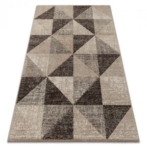 Dywany Lusczow Kusový koberec FEEL Triangle béžovo-hnědý, velikost 200x290