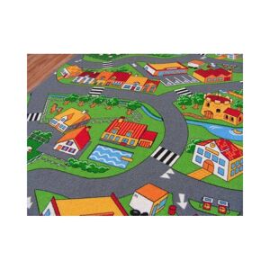Dywany Lusczow Dětský koberec ROAD barevný, velikost 200x300
