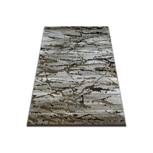 Dywany Lusczow Kusový koberec VOGUE 556 tmavě béžový / hnědý, velikost 133x190