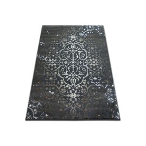 Dywany Lusczow Kusový koberec VOGUE 584 tmavošedý, velikost 133x190
