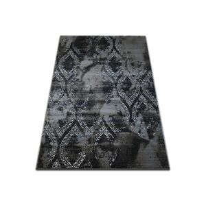 Dywany Lusczow Kusový koberec VOGUE 093 černý / hnědý, velikost 200x290