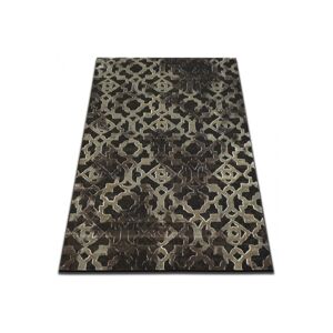 Dywany Lusczow Kusový koberec VOGUE 454 hnědý, velikost 133x190