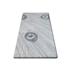 Dywany Lusczow Kusový koberec AKRYLOVÝ PATARA 0052 Krémový/Tyrkysový, velikost 200x300