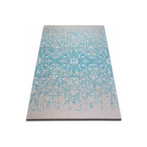 Dywany Lusczow Kusový koberec BEYAZIT Wygga modrý, velikost 80x150