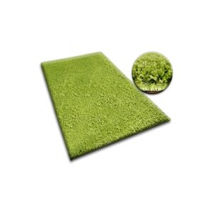 Dywany Lusczow Kusový koberec SHAGGY Izebelie 5cm zelený, velikost 400x500