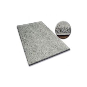 Dywany Lusczow Kusový koberec SHAGGY Izebelie 5cm šedý, velikost 350x500