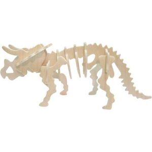 Woodcraft construction kit  Dřevěné 3D puzzle Triceratops velký